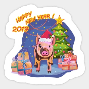 Year of the pig Sticker